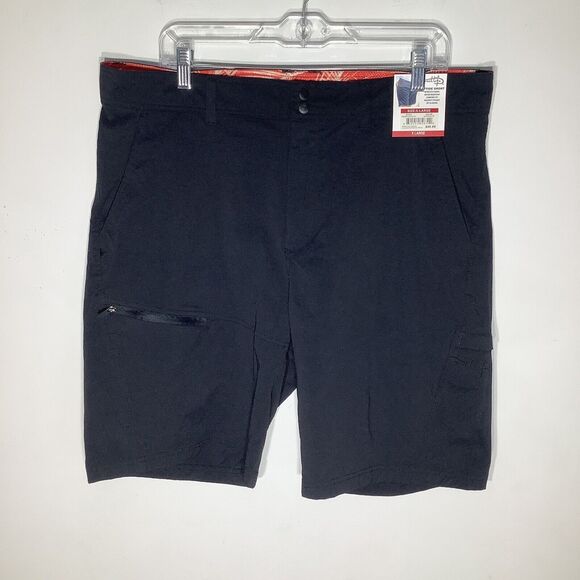Reel Life Mens Riptide Cargo Shorts‎ Black Size XL NWT - Picture 1 of 9